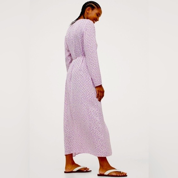 Chiffon Wrap  Maxi dress - Picture 6 of 8